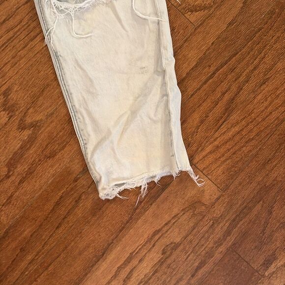 American Eagle jeans, distressed, white washed, size 14 - Picture 4 of 14